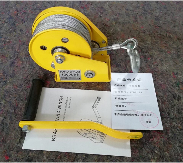 雙安1200LB手動(dòng)絞盤圖片14
