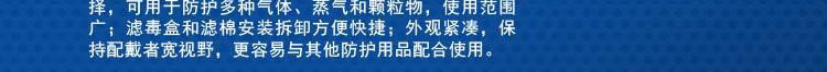 3M6100半面型防護面罩圖片2