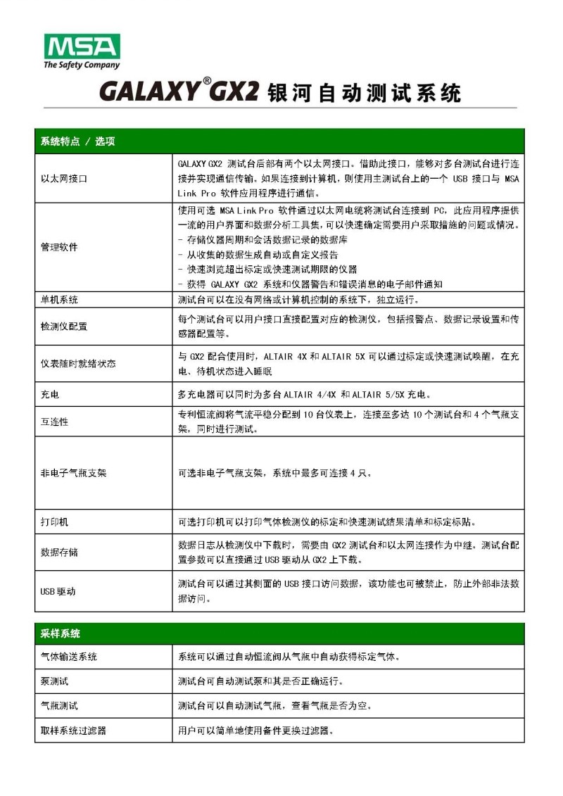 梅思安10128653天鷹智能測試系統(tǒng)圖片6