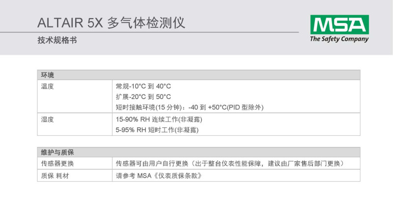 梅思安10128839天鷹5X多種氣體檢測儀圖19