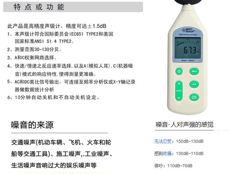 ?，擜R824聲級(jí)計(jì)圖4