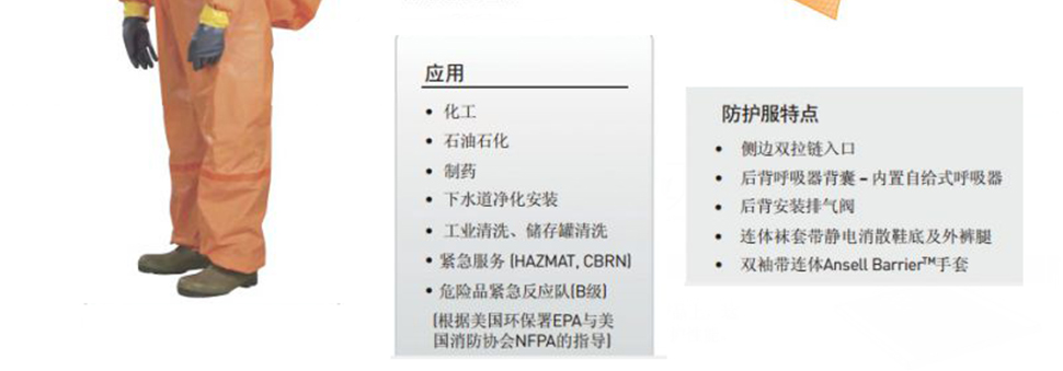 微護(hù)佳OR50-T-99-186-03MC5000阿波羅液密型防護(hù)服圖片3