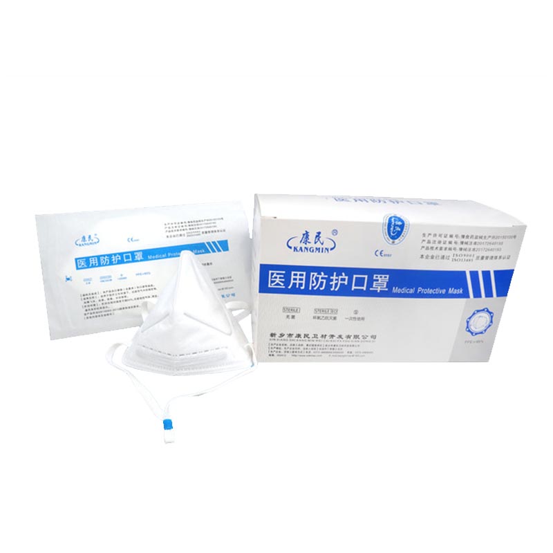 康民頭戴式醫(yī)用防護口罩圖片