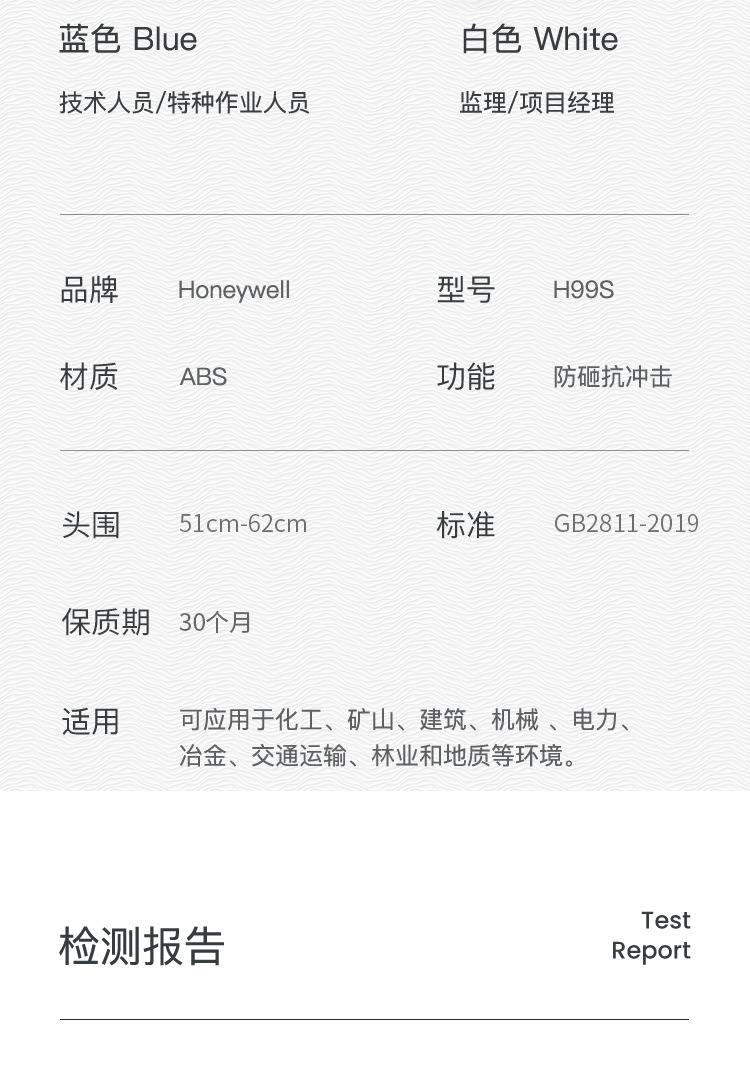 霍尼韋爾H99BN101S H99S安全帽18
